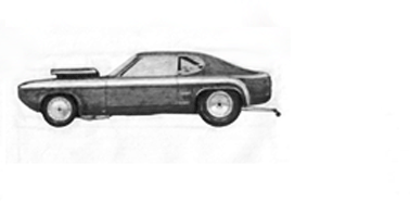 Ford Capri Mk1 Drag Racer